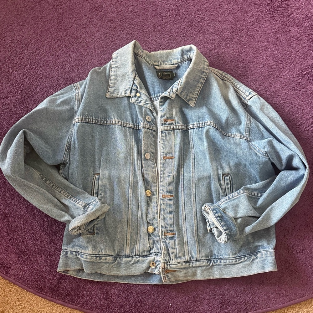 VINTAGE 90s J CREW DENIM JACKET